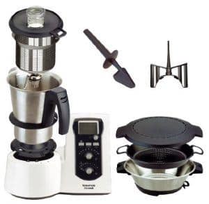 piezas y accesorios de un robot de cocina 