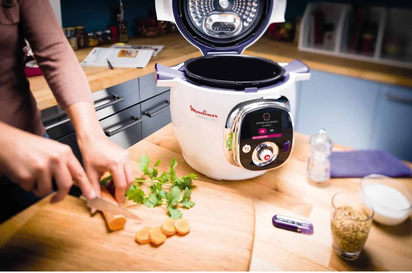 cocina con el robot de cocina Cookeo
