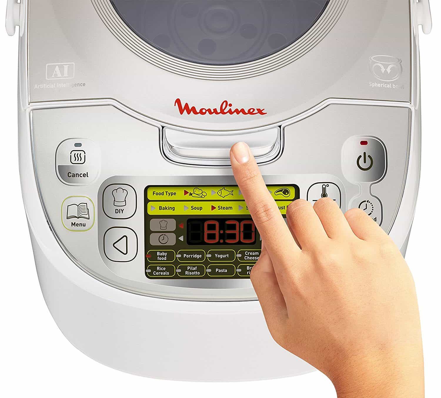 botones de un robot de cocina barato