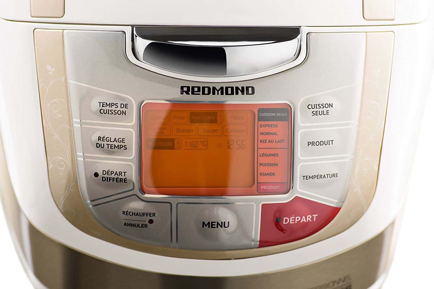 pantalla del robot ce cocina RMC-M4502