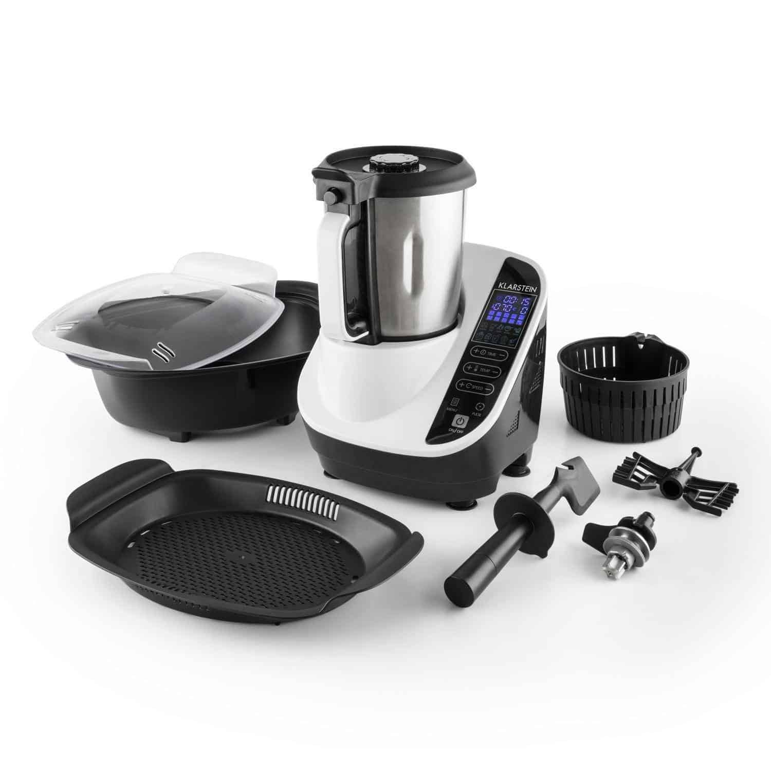 robot de cocina y sus accesorios