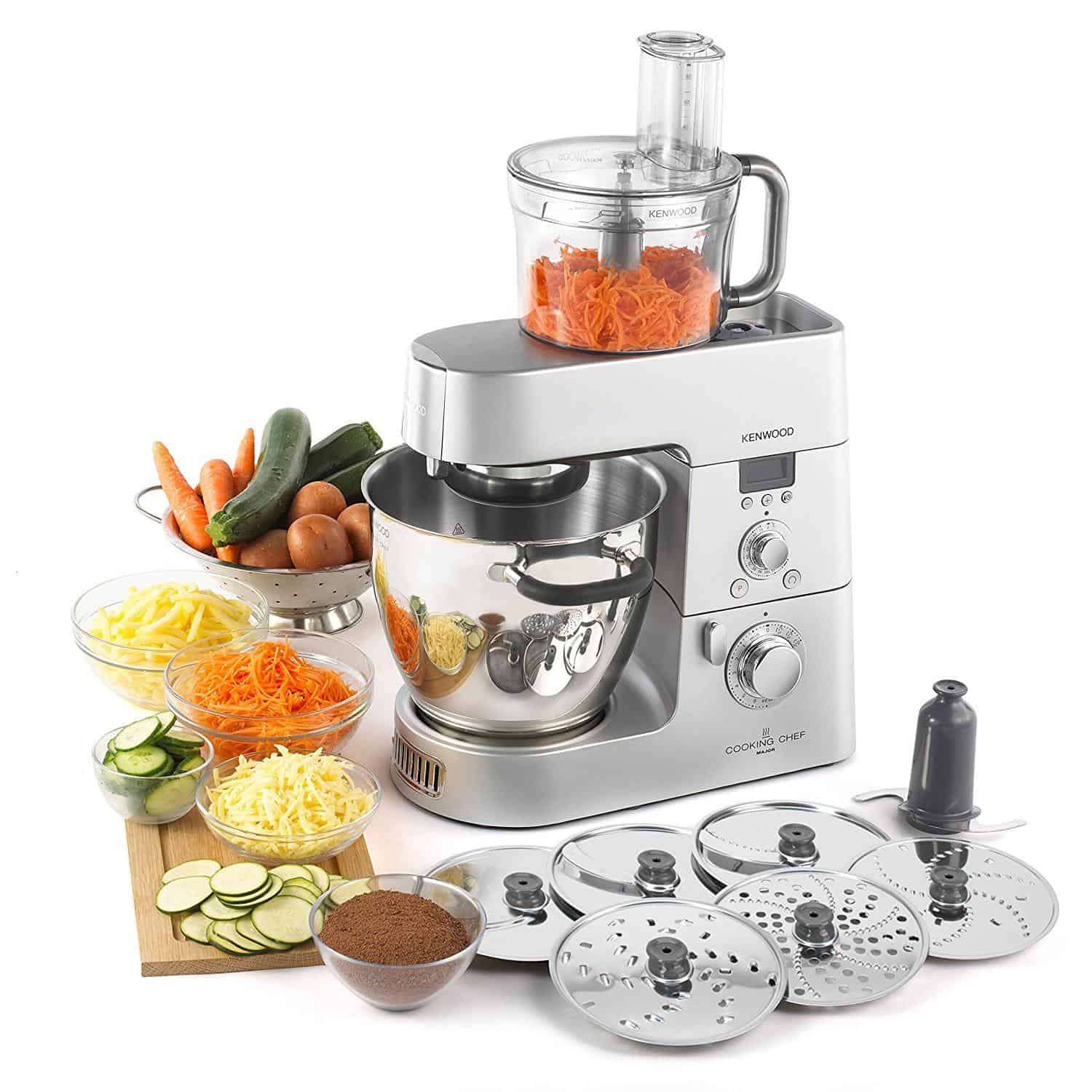 robot de cocina Cooking Chef y sus accesorios