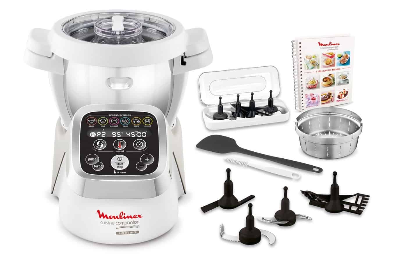 robot de cocina Companion y accesorios