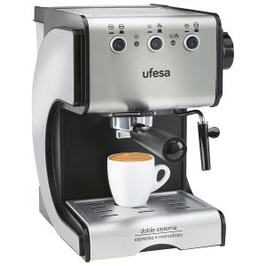 Cafetera expreso ancha