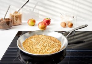 sartén de crepes grande