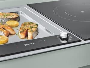 plancha teppanyaki instalada