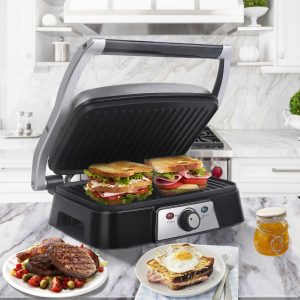 máquina de paninis limpia