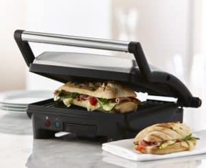 máquina de paninis compacta