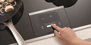 controles de una placa de inducción 