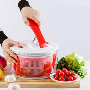 centrifugadora para ensalada roja