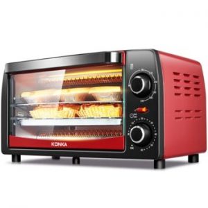 mini horno rojo