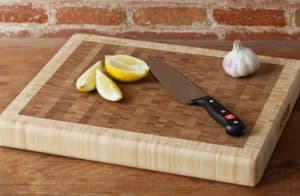 tabla de cortar de madera