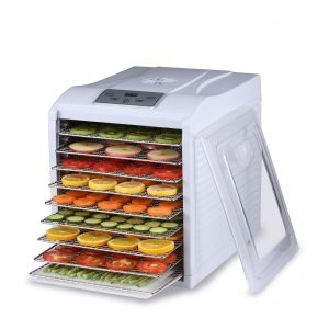 deshidratador de alimentos rectangular