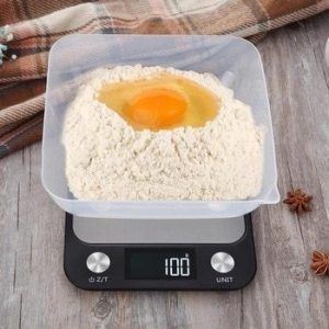 báscula de cocina compacta