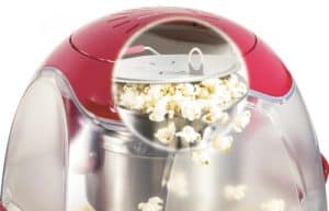 apertura de una máquina para hacer palomitas 