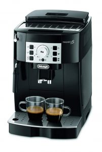 cafetera con molinillo compacta